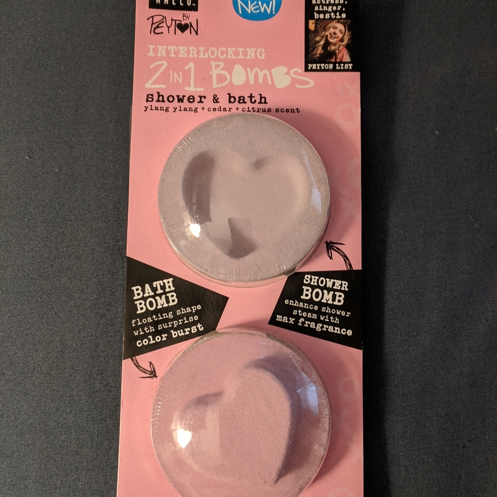 NEW! 2in1 Interlocking Bath and Shower Bombs